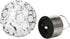 1 Pack, IP44, Rotatable Solar Outdoor LED Round Ball Lights, Multicolor, Waterproof, Modern Style, Ideal for Patio