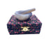 Lab Grinding Natural Agate Mortar and Pestle Set - 50MM 1.97" Standard Form, Inner Diameter 50mm