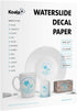 Koala Waterslide Decal Paper, 20 Sheets 8.5x11 Inch Clear Water Slide Transfer Paper for DIY Tumbler & Mug