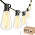 Svater Outdoor String Lights 25 FT, Patio Lights with 13 pcs Shatterproof