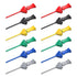 Goupchn SMD IC Test Hook Clip, 12PCS in 6 Colors for Logic Analyzer and Electronic Testing