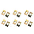 12pcs M10 Half Moon Nuts Washer Spacer 27x16mm for Furniture Hardware Accessories