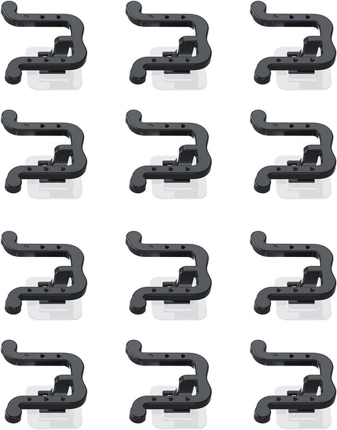 NUEAYMS 12pcs Closet Slippers Rack Shoe Holders Wall Organizer for Shoe Shelf Storage Hooks Shoe Shelf Rack Bathroom