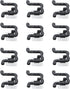 NUEAYMS 12pcs Closet Slippers Rack Shoe Holders Wall Organizer for Shoe Shelf Storage Hooks Shoe Shelf Rack Bathroom