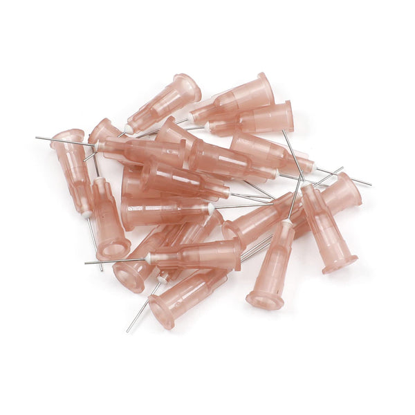 Utoolmart 20pcs 26G Blunt Tip Syringe Needles with Luer Lock for Refilling E-Liquid