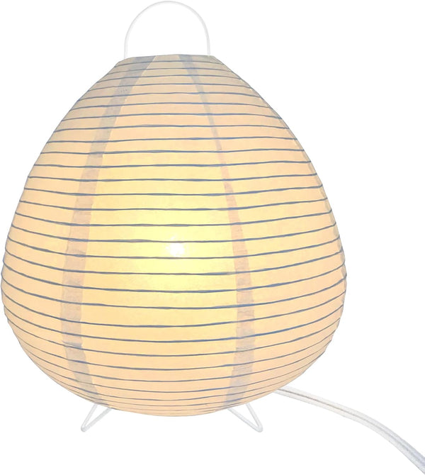 Paper Lamp Desk Lantern Table Lamps Rice Paper Bedside Nightstand Portable Small