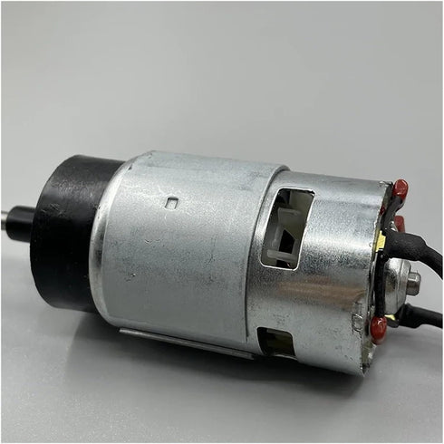 RWEABLGJXP 12V 12.5V 7000RPM 87mm RS-755 DC High Torque Long Shaft Electronic Starter for Toy Boat Model Engine
