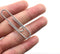 HAHIYO Large Paper Clips, 2 inches Length Silver Vinyl Coated Paperclips, Sturdy for Bookmark Organizing Home Office 80