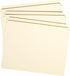 Smead File Folder, Manila, Reinforced Straight-Cut Tab, Letter Size, 100 per Box (10310)