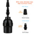 Zevnico E26 E27 8 Packs E26 100W, Bulb Light Sockets, Edison Period Retro Style Pendant Lamp Holder, Replacement DIY
