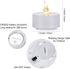 Lights:200 Pack 200+ Battery Operated LED Tea LED Flameless Bright Flickering Candles Long Lasting Hours Electric