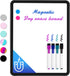 VUSIGN Small White Board Dry Erase, 11''x14'' Magnetic Dry Erase Board, Mini Whiteboard with Markers for Kids,
