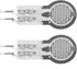 Thin Film Pressure Sensor: Pack of 2, 0.4 mm Thickness, 20g~2kg Pressure Sensing Range