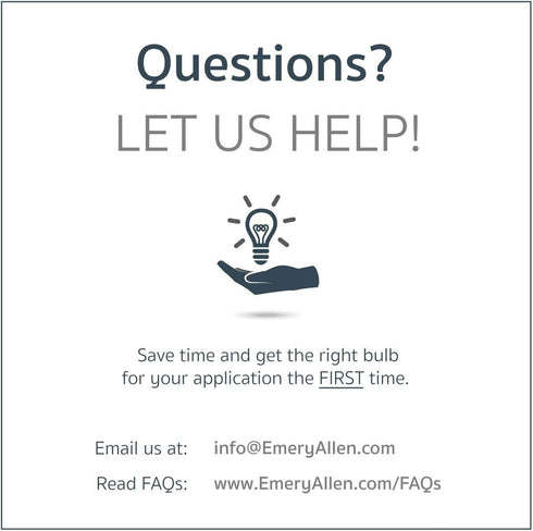 EmeryAllen EA-G9-4.5W-001-279F-D Dimmable Miniature Bi-Pin Base JA8 Compliant LED Light Bulb, 120V-4.5Watt (50W Equivalent) 450 Lumens, 2700K, 1 Pcs by EA EmeryAllen
