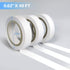 Wapodeai 3PCS White Electrical Tape, Premium Waterproof, Flame Retardant, High Temperature Resistance, 0.62 in X 49 ft