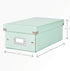 Xyron Click N Store Craft Storage Boxes, Small, 7-1/2" x 13-1/2" x 4-1/2", Mint (627113)