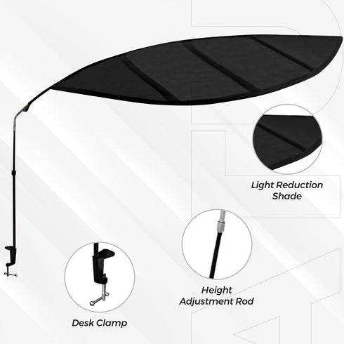 Desk Shade and Office Cubicle