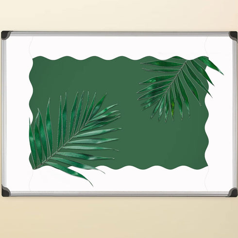 White Scalloped Bulletin Board Border, 52ft Trim for Classroom One Roll