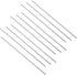 Auniwaig Round Steel Rod, HSS Solid Lathe Bar Stock Tool 1.5mm x 100mm, 10pcs for Miniature Axle, DIY Craft