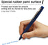 Rollerball Pens Gel ink Pens office pens learning pens, blue ink,Line width 0.5mm,Pack of 12 (Blue-0.5mm-12Pack) by YIVONKA