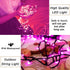 200 66 8 Pooqla Pink String Lights, LED ft Pink Lights Valentines Day Decorations, Modes Pink Fairy Light Plug