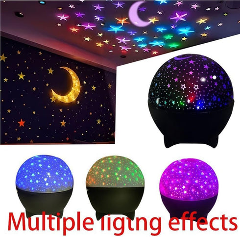 OFAPLFKUR 1 LED Lights Projector Starry Sky Night Light Projector Baby Lamp Decor Starry Moon Galaxy Projector for Kids