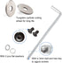 SPEEDWOX Glass Tile Cutter Replacement Cutting Wheel High Strength Tungsten Carbide Scoring Wheels Accessories Parts with Washer Screw Hex Wrench
