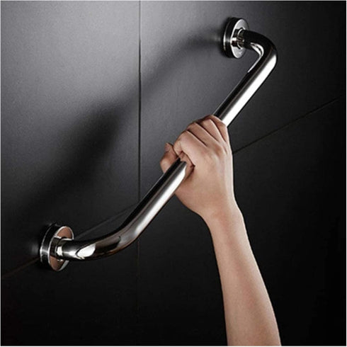 XXSLY 80cm Grab Bars Handrail Support Black Handrail- Wall Mount Stainless Steel Rustproof Toilet Shower Safety