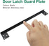 Aoserge 1 11 Inch Jimmying Pcs Latch Guard Plate Stainless Steel Outswing Security Protector, Heavy Duty L-Shaped Lock