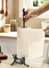 Jeonz Countertop, Cast Iron Paper Towel Holder Frog Leg Toilet Paper Holder Stand, Stable & Durable, Cute Funny Animal