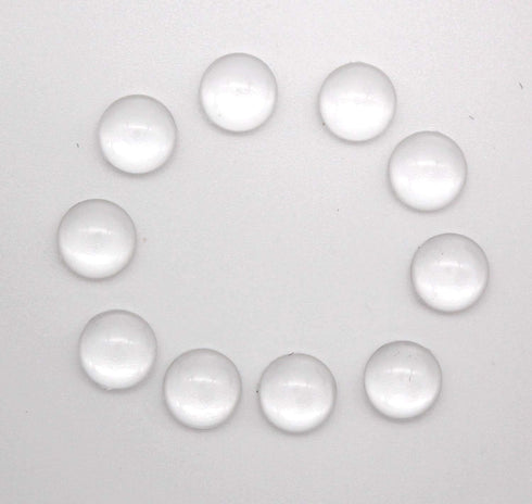 10pcs 10MM 1W 3W x LED Optical Lens Smooth Convex Lens for LED Lens