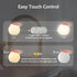 Dimming 7 30/60 Baby Night Light, Rechargeable Touch Control Night Light with Stepless & RGB Color Change, Soft