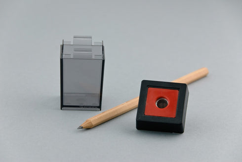 Dahle 53463 Hand Held Canister Pencil Sharpener, Easy-To-Replace Blades for Graphite & Artist Pencils