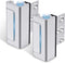 Door Reinforcement Lock, 2PACK Home Security Door Lock Withstands 800 lbs, Childproof