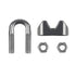 20PCS 1/8 Inch M3 Stainless Steel Wire Rope Cable Clip Clamp