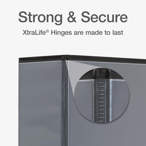 Cardinal 3 Ring Binder (10331) - Durable 3 Inch Premier Easy Open Binder, ONE-Touch Slant-D Rings, 650-Sheet Capacity,