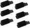 IR-40 (6 Pack) Compatible Calculator Printer Ribbon Ink Roller, Black