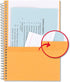 Five Star Spiral Notebooks, 6 Pack, 5 Subject, College Ruled, 9 1/2" x 6", 150 Sheets, Amethyst Purple and More