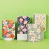 QIUKUI 4 Pieces A5 Flower Spiral Notebook Journal, Wirebound Ruled Sketch Book, Great for Students and Coworkers