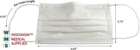 4-Layer WMS Face Masks, Wisconsin Medical Supplies, MADE IN USA