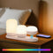 SUNMORY Rechargeable Night Light, Small Table Lamp for Bedroom, Dimmable Bedside Lamp