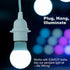 16Ft E26/E27 1 Pack, Plug in Light Socket - Pendant Light Cord Kit Light Socket Hanging Lantern Lamp Cord with On/Off
