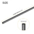MECCANIXITY 2 Pcs Carbon Fiber Rod, 10mm x 300mm Matte Pole Rod for RC Plane DIY Tool Wing Tube Quadcopter Arm