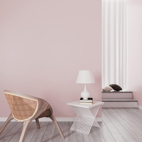 YENHOME 17.7"X393" Pink Peel and Stick Wallpaper (Removable) for Bedroom Girls Room Kitchen Cabinet Waterproof Pink