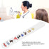Check Vision Tester Stick, ANGGREK Kids Fixation Stick with Colorful Animal Patterns, Waterproof Coating Eye Test
