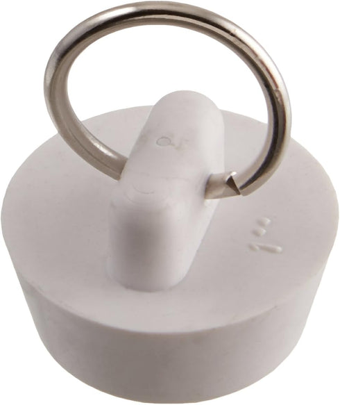 Waxman Basin Stopper 7512000T, White