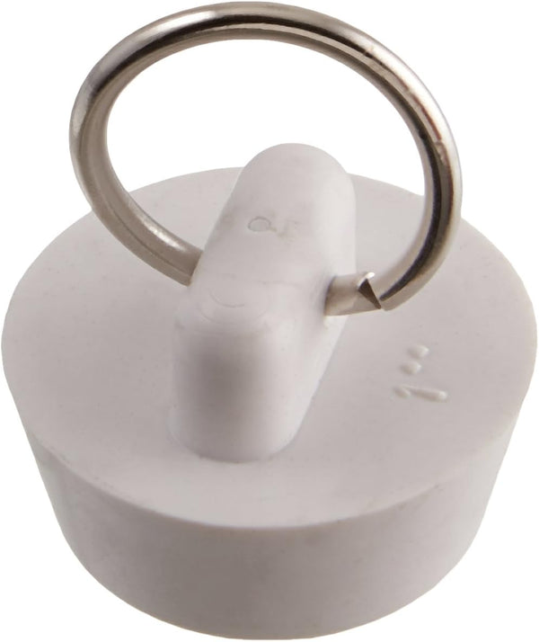Waxman Basin Stopper 7512000T, White