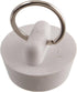 Waxman Basin Stopper 7512000T, White