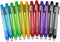 Pencil Erasers - Pen-Style Funny Portable Mechanical Eraser for Artists, Pack of 12