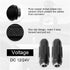 DUSCOKE 2PCS 12V 5.5mm 2.1mm DC Power Connector Adapter - x Female to Female Wire Ends Plug Barrel Jack Coupler for LED